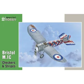 Plastikový model 1:32 Bristol M.1C "Checkers & Stripes"