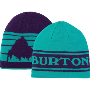 Čepice burton Dětský kulich kids billboard beanie parachute purple/dynasty green