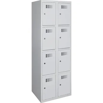 Šatní skříň Kovová šatní skříň 600 mm modrá RAL 5012