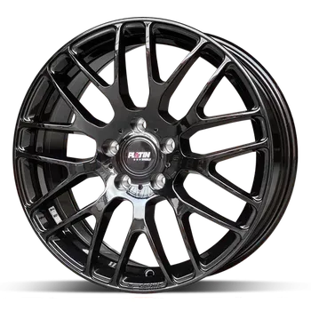 Alu kolo Alu disk Platin P70 ShinyBlack 9,5x21 5x114 ET40 černý lesklý
