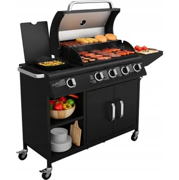 Zahradní gril Plynový gril Relish v3 16kW černý