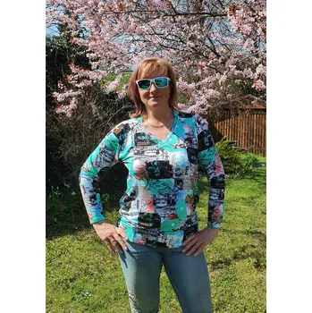 Dámská halenka Scharf Dámská halenka s dlouhým rukávem Size: L