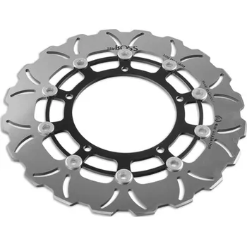 Brzda pro motocykl Yamaha YZF-R6 2005-2017 brzdový kotouč přední TSUBOSS BRAKE RACING (EBC&nbsp;MD2095X, EBC&nbsp;VR2095BLK,&nbsp;Ferodo FMD0394,&nbsp;Newfren DF5166AF,&nbsp;NG 1358,&nbsp;NG 902, TRW&nbsp;MSW242 (shodné s těmito brzdovými kotouči))