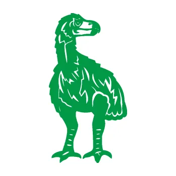 Samolepící dekorace Pravěký pták 001 pravá (12 - zelená) SAMOLEPKA NA AUTO, NÁLEPKA, FÓLIE, POLEP, TUNING, VLASTNÍ TEXT, TISK, AUTOSAMOLEPKY.cz, POLEPY, OBRÁZEK, LOGO, 3D STICKERS