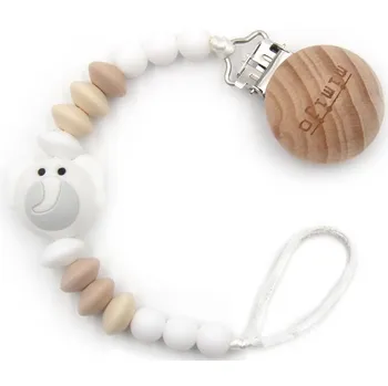 Mimijo Klip na dudlík bílý slon