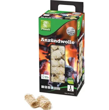 Podpalovač Flash Podpalovač z dřevěné vlny 1kg
