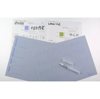Speciální výtvarná barva Calligraphy Practise Sheet - sešit na krasopsaní