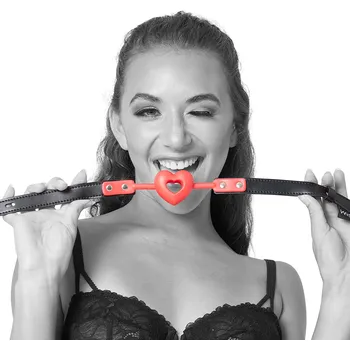 Roubík Sex & Mischief Amor Ball Gag Red