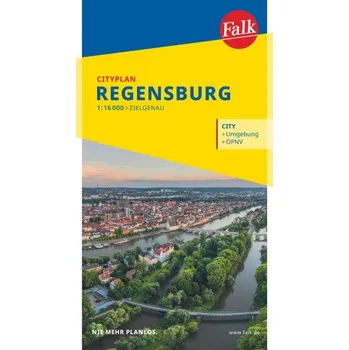 Falk Cityplan Regensburg 1:16.000 (DE)