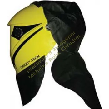 Svářečská kukla ESAB VAMBERK, s.r.o Kožená ochrana hlavy a hrudníku ESAB