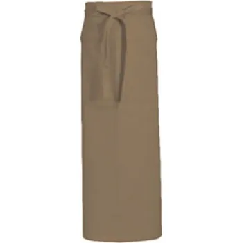 Pracovní zástěra Cg Workwear Milano Dlouhá pracovní zástěra 00111-01 Khaki 80 x 100 cm