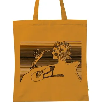 BIO plátěná taška s potiskem Bustalína