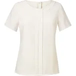 Brook Taverner Dámská halenka s krátkým rukávem BR801 Cream 24 (52)