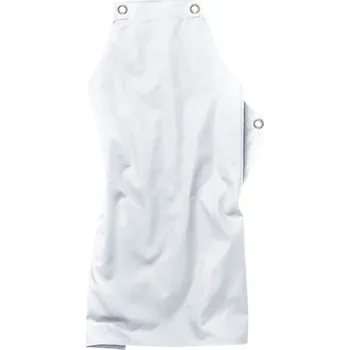 Pracovní zástěra Cg Workwear Potenza X Dlouhá zástěra s laclem 00141-01 Cool Grey 90 x 71 cm