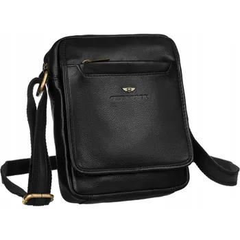 Pánská městská taška z pravé kůže