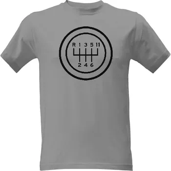 Tričko s potiskem Řidič, řazení, rychlost pánské