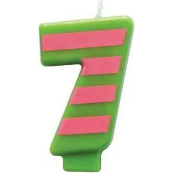 Dortová svíčka Narozeninová svíčka č.7
