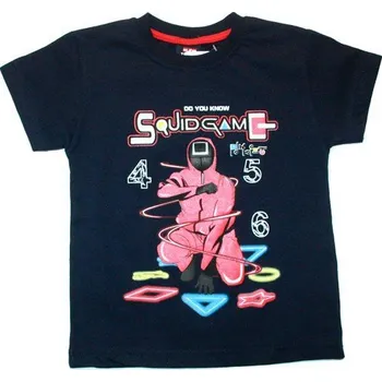 Chlapecké tričko s krátkým rukávem pro kluky černá 358/11 vel. 104