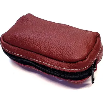 Kožená klíčenka „buchtička“