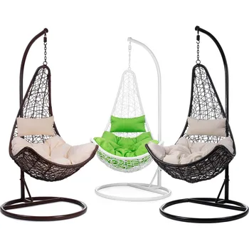 Zahradní houpačka Závěsná houpačka Arizona - černá