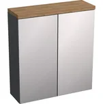 A-INTERIÉRY Zrcadlová skříňka závěsná bez osvětlení Ohio L 60 ZS