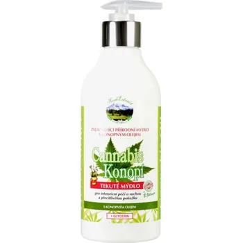 Tělová kosmetika Vivaco Krémové mýdlo CannaCare HERB EXTRACT 400 ml