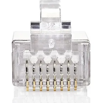 Síťový kabel Nedis Konektor RJ45 pro CAT5 STP kabely s drátovými vodiči, 10 ks (CCGB89302ME)
