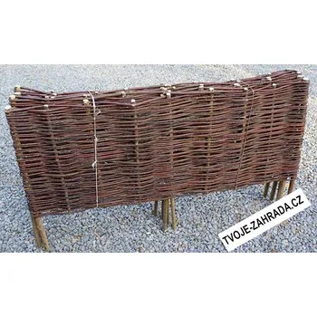 Zahradní obrubník Proutěná obruba, palisada 120cm - 40cm