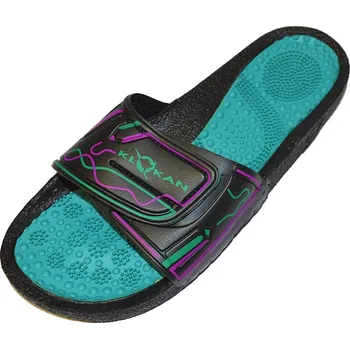 Pánské pantofle PK REGA Masážní pantofle KLOKANKY 07120 černé 45