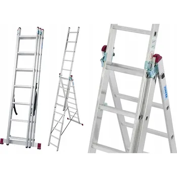 Žebřík Corda 3x9 na schody