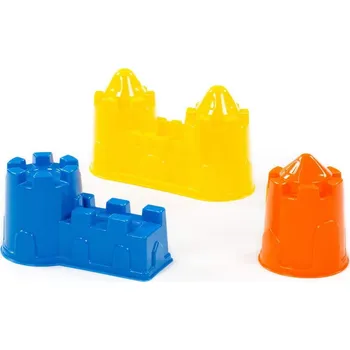 Hračka na písek Formičky (hradní věž+stěna se 2 věžemi+most)