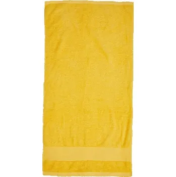 Ručník Fair Towel Organic Cozy Bath Sheet Bavlněný ručník FT100BN Sunflower Yellow 100 x 150 cm