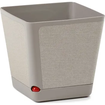Květináč Plastový květináč Kora 180x180 mm, taupe + t-k70 (10)