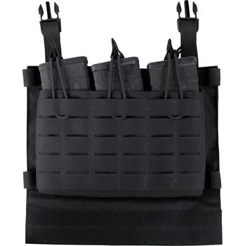 CONDOR OUTDOOR Platforma přední LCS VAS se sumkami ČERNÁ