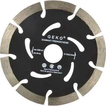 Řezný kotouč Geko G00287 diamantový řezný kotouč 125 mm