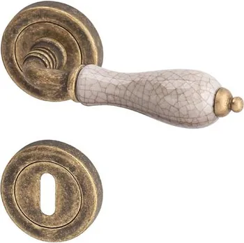 Dveřní kování ACT SERVIS ACT - Antik R Provedení: BB (pokojový klíč), Povrch: AN - antik bronz