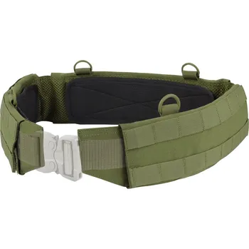 Opasek CONDOR OUTDOOR Opasek bojový MOLLE úzký ZELENÝ velikost: M