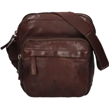 Pánská aktovka Pánská kožená taška na doklady Dakar Lukas - hnědá