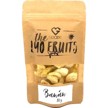 Ovoce GOODIE Lyofilizovaný banán 20 g