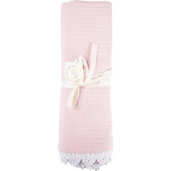 Dívčí pyžamo Bambusová dečka, přehoz Jamiks Bajka barva: růžová