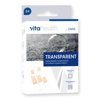 Náplast VitaHealth by ZARYS VitaHealth - TRANSPARENT Sada průhledných náplastí, malé, 24ks