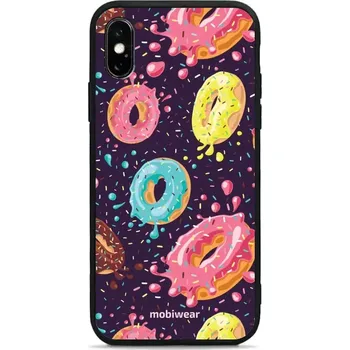 Pouzdro na mobilní telefon Lesklý kryt Mobiwear Glossy - Apple iPhone X - G046G - Donutky (Prémiové lesklé pouzdro, obal, kryt Mobiwear Glossy na mobil Apple iPhone X - G046G - Donutky, materiál Plast + TPU silikon - krytí po všech stranách, neošoupatelný potisk, tenké provedení,)