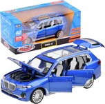 Kovové auto BMW X7 1:32 modré