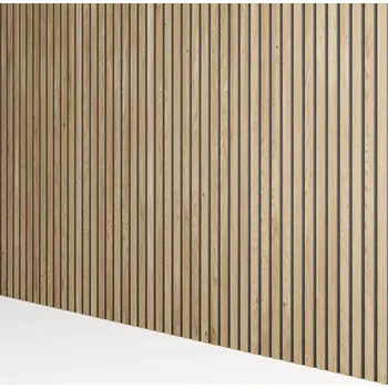 Obklad Lamele 3D Lamely MIKRO - DUBOVÁ DÝHA, 120 x 10 x 2750 mm