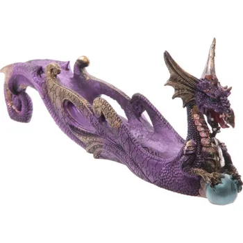 Aroma lampa Dračí stojánek na vonné tyčinky (fialový)