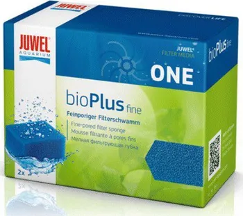 filtrační náplň do akvária Juwel One filtrační houba jemná modrá 2 ks