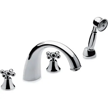 Vodovodní baterie Vanová stojánková baterie KLARYNG chrom 5805