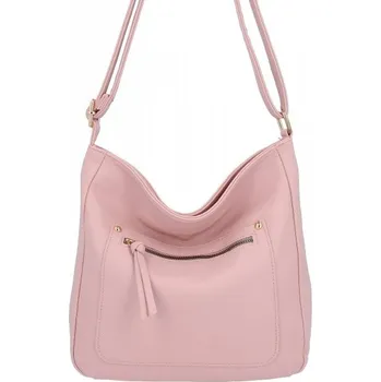 Kabelka Dámská kabelka listonoška Herisson pudrová růžová 1052L2087