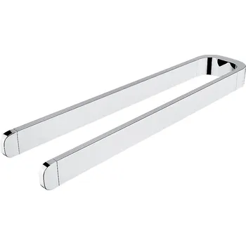 Držák na ručník Držák na ručníky dvojitý 39 cm k umyvadlu chromovaný NIMCO NIKAU NK 30098-26 Nimco