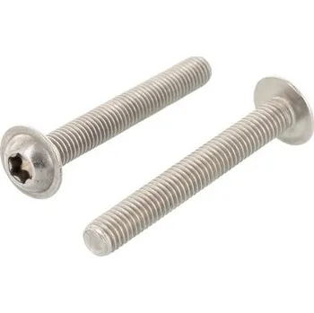 Spojovací materiál Nerezový šroub ISO 7380-2 A2 M 8X25/25 TX40